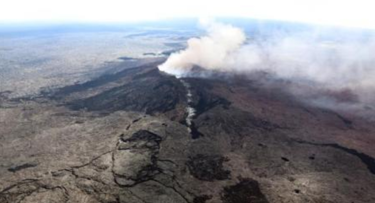 Volcán en Hawái