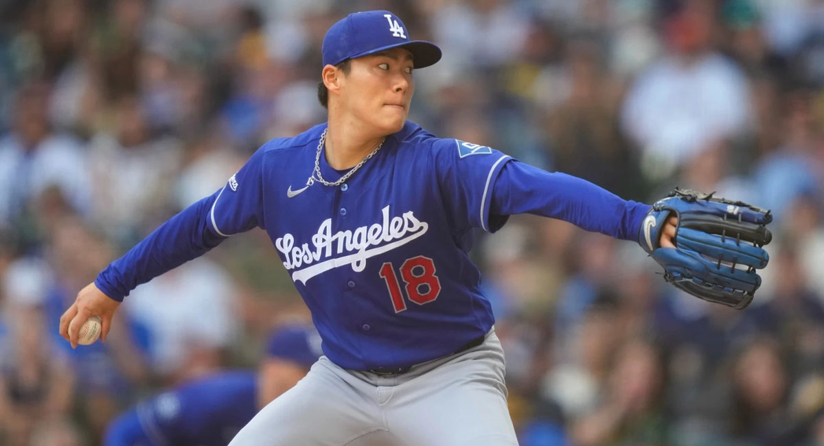 Yamamoto volvió a ganar en su regreso a Milwaukee y los Dodgers salieron con la serie en la bolsa