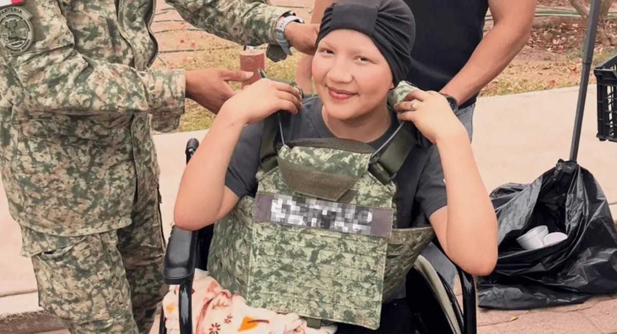 A sus 13 años, Yamileth lucha contra el cáncer y busca apoyo para una prótesis
