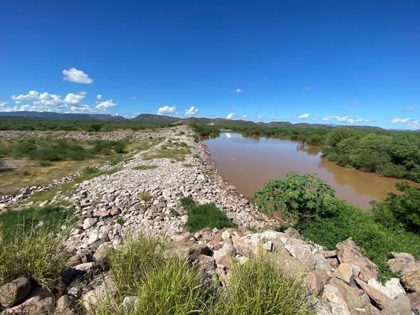 Proyectan presa y rehabilitación de bordo fusible en Ortiz, Guaymas, para prevenir inundaciones
