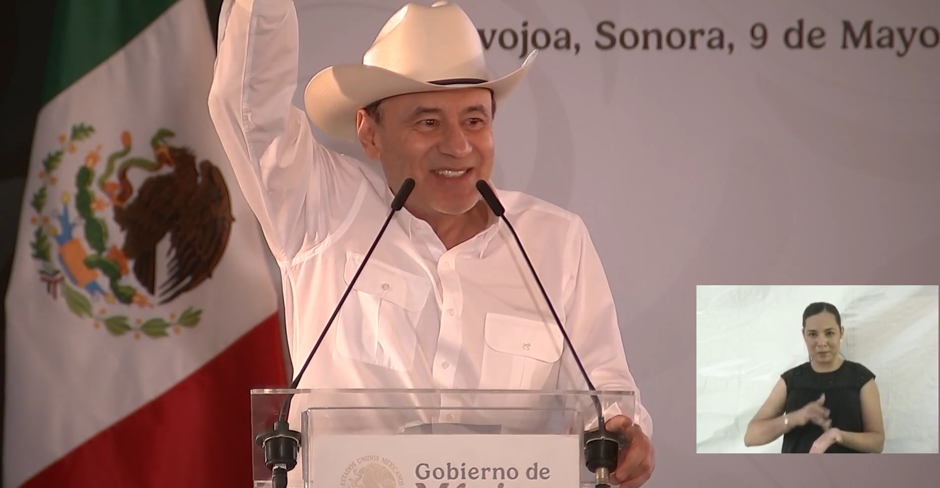 Durazo destaca obras hidráulicas y retos del campo