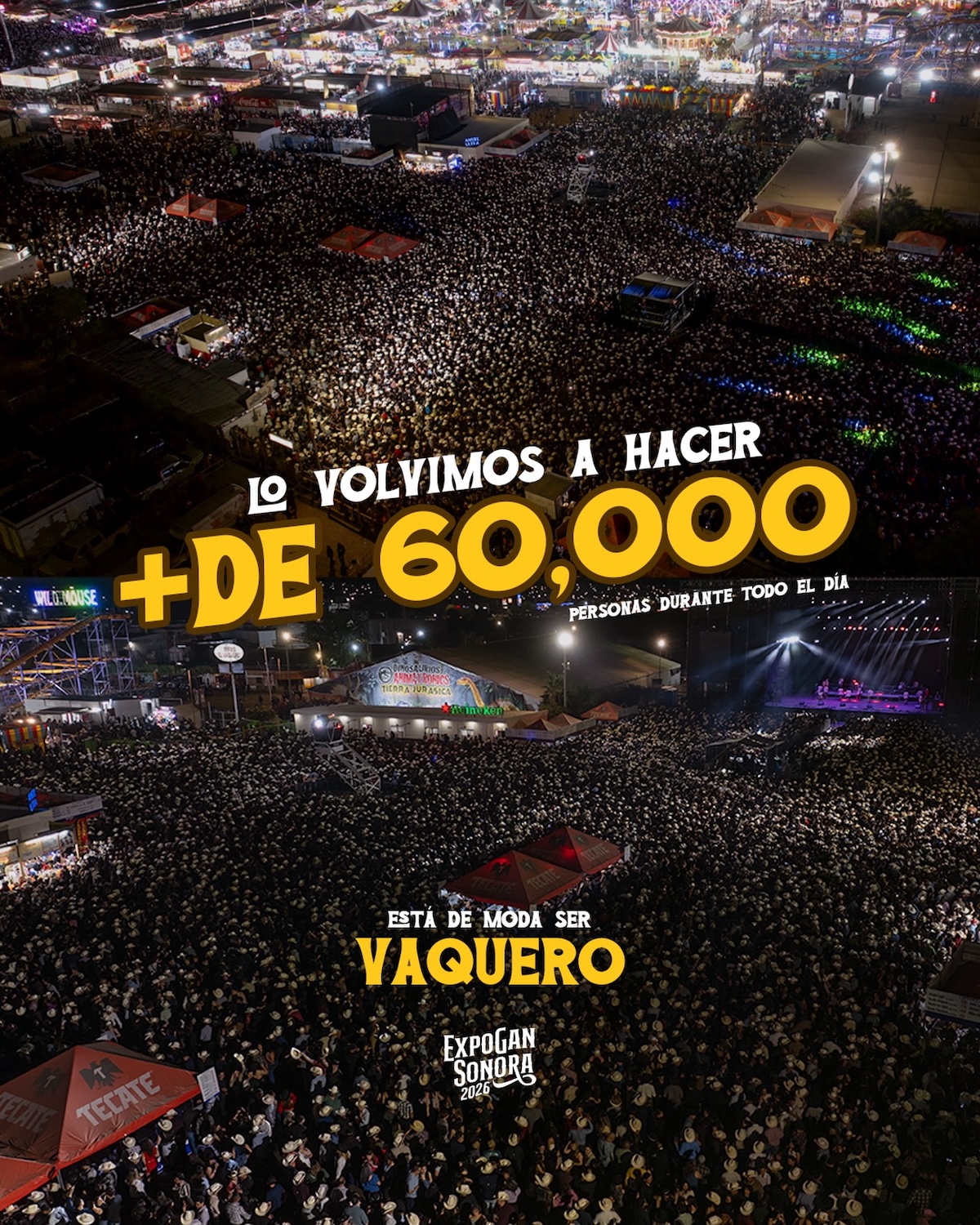 ExpoGan Sonora reúne a más de 60 mil personas en Hermosillo durante el sábado