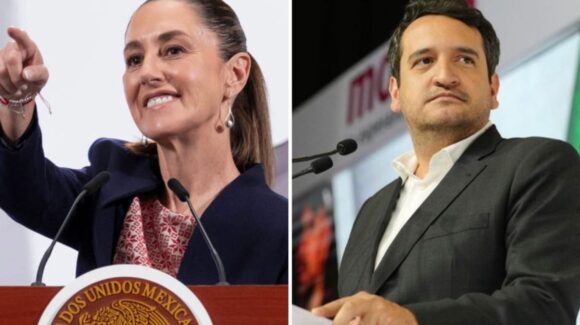 Sheinbaum reconoce trabajo de Andrés López Beltrán tras dejar Morena para competir en Tabasco
