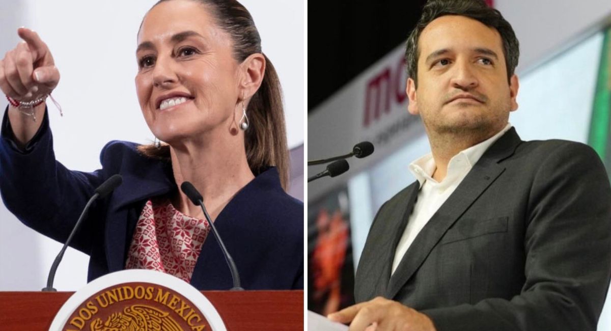 Sheinbaum reconoce trabajo de Andrés López Beltrán en Morena