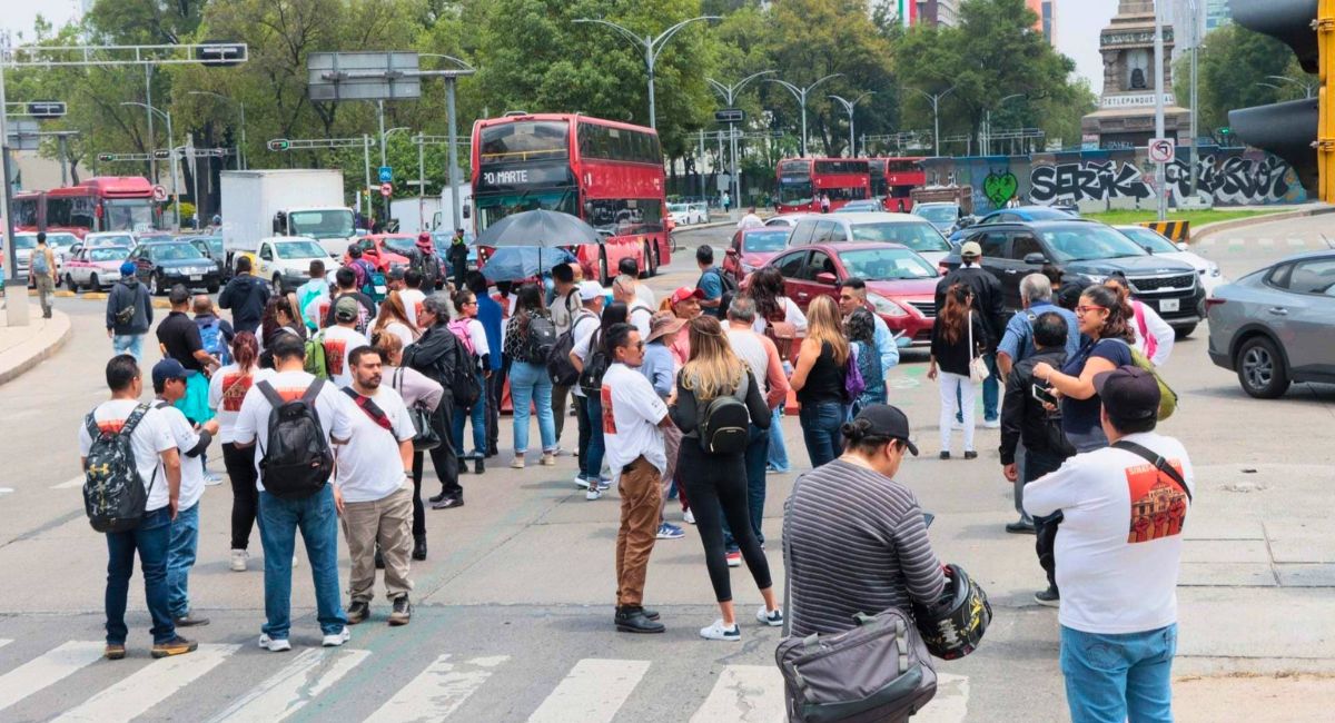 Marchas y bloqueos en CDMX HOY 27 de mayo