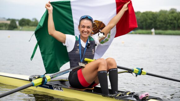 Kenia Lechuga conquista oro en la Copa del Mundo de Remo y apunta a Los Ángeles 2028