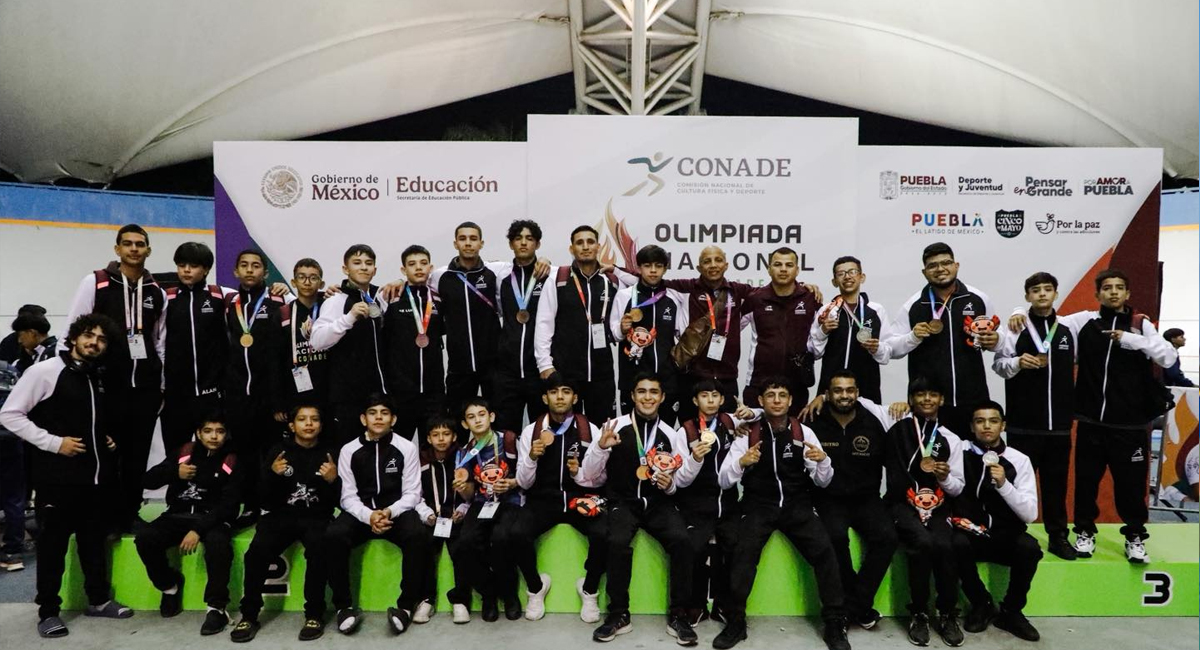 Gladiadores le dan a Sonora impresionante cifra de 14 medallas en la Olimpiada Nacional 2026