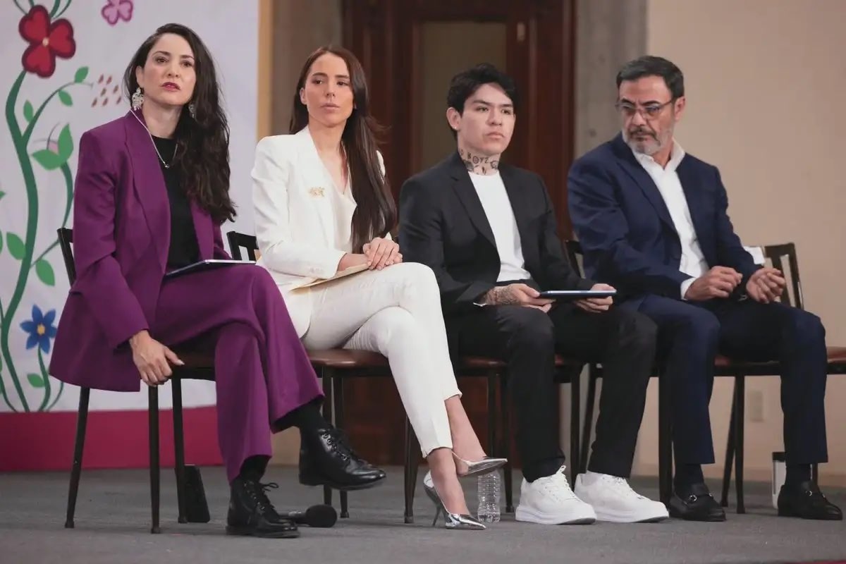 Majo Aguilar y Junior H se unen a México Canta 2, concurso impulsado por Sheinbaum