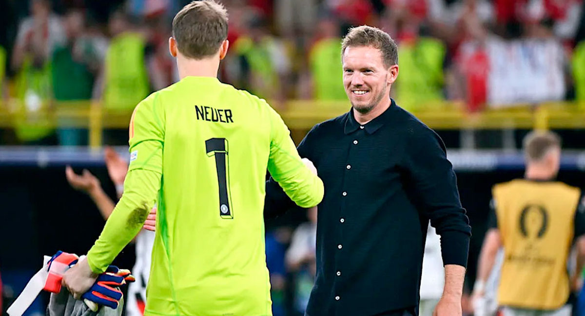 Nagelsmann prefiere la experiencia de Neuer para defender el marco teutón