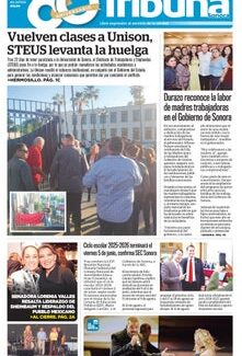 Tribuna Sonora Viernes 8 de mayo de 2026