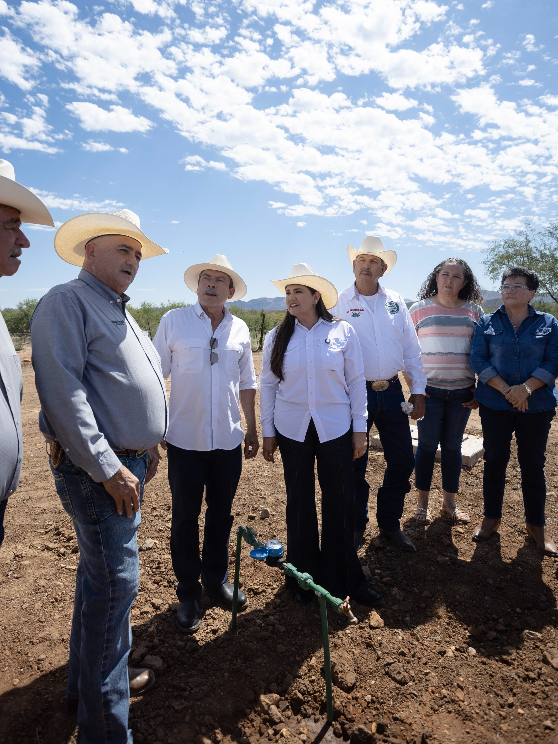 Gobierno de Sonora fortalece estudios para garantizar agua de riego en zona rural de Hermosillo: Celida López