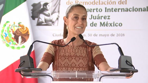 Con inversión millonaria, inaugura Sheinbaum primera fase de remodelación del AICM