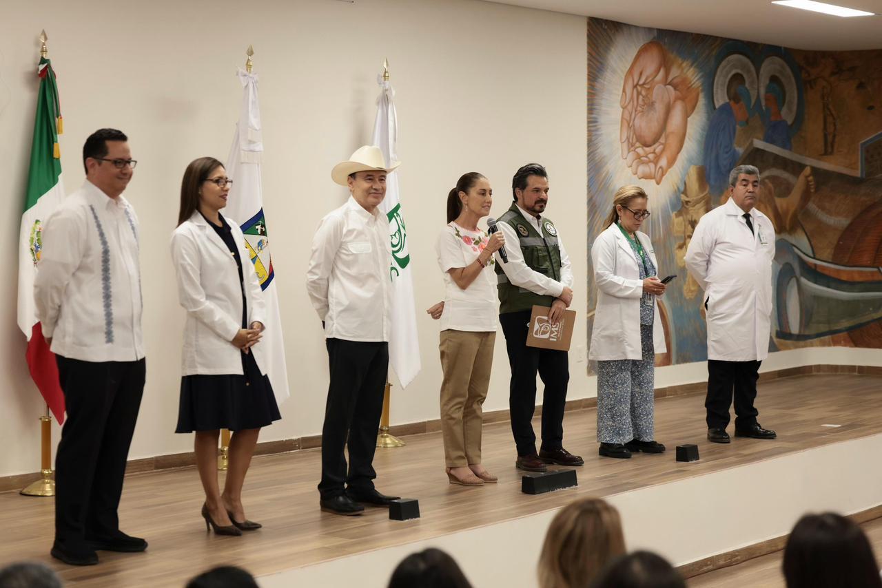 Claudia Sheinbaum inaugura hospital del IMSS en Hermosillo con inversión millonaria