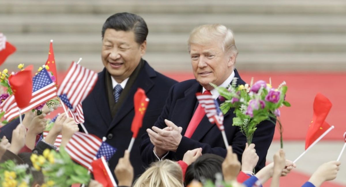 Esta sería la segunda visita de Trump a China. Foto: Twitter