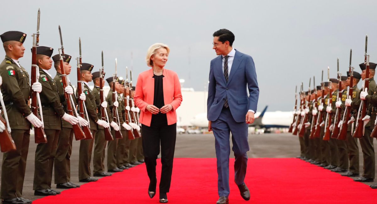 VIII Cumbre México-Unión Europea: llegan Ursula von der Leyen y António Costa al país