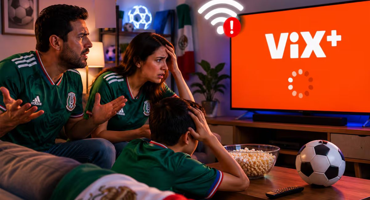 ¡Caos en VIX! Usuarios reportan fallas masivas a horas de la inauguración del Mundial 2026