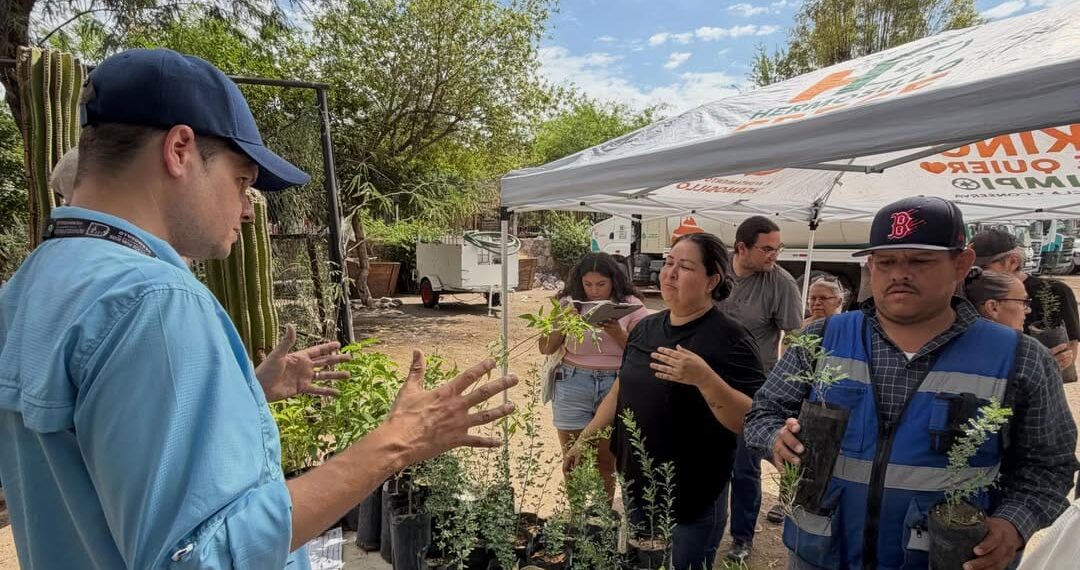 500 árboles donó Gobierno de Hermosillo con jornada sabatina