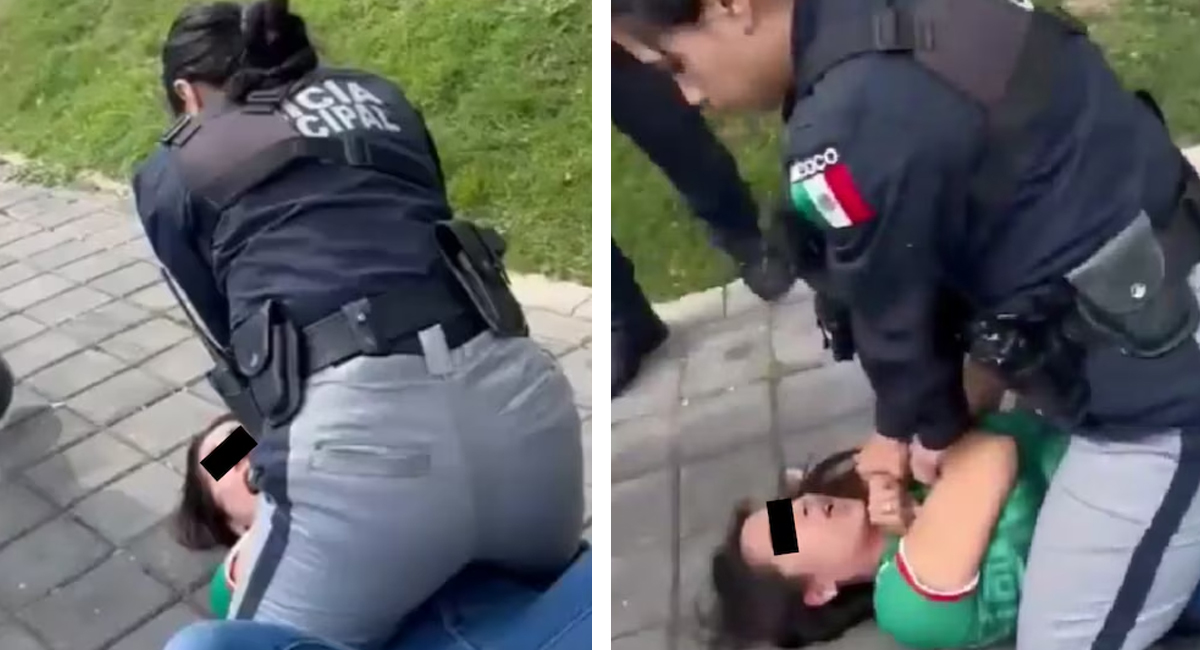 VIDEO: Fiscalía de Puebla investiga a policías por abuso de autoridad contra mujer y dos menores
