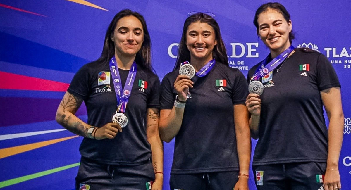 Ale Valencia integra el equipo de tiro con arco que ganó la plata