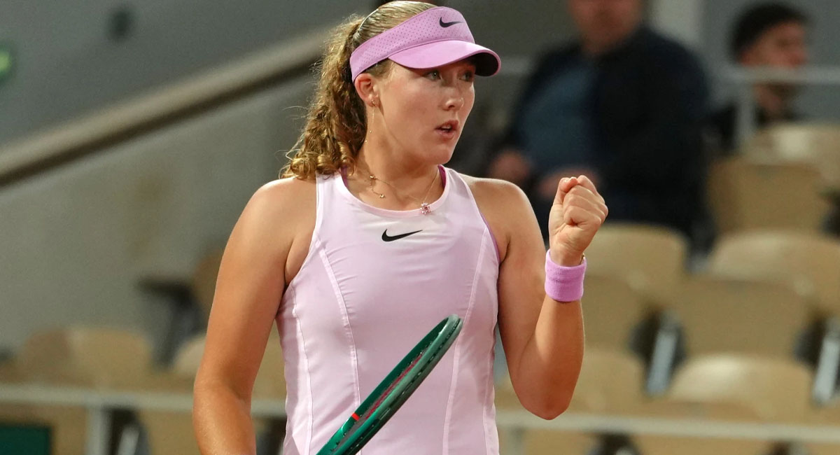Andreeva también ganó su duelo para avanzar a las semifinales