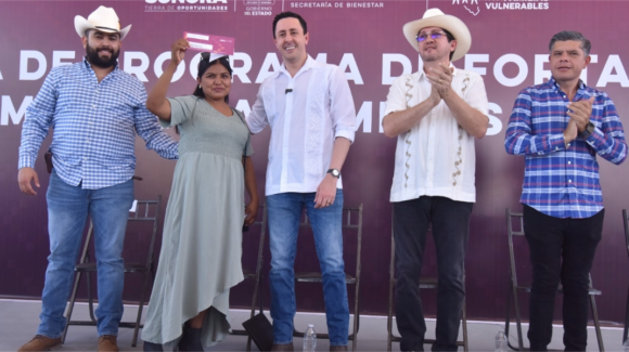 Fortalecen economía familiar, personas vulnerables de la Región del Mayo reciben apoyo