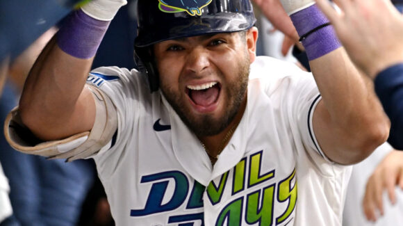 Jonathan Aranda marca la diferencia con su jonrón 12 en el triunfo de Rays ante los Nationals