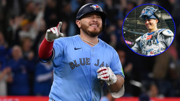 Toronto hace historia; Kirk y Valenzuela se convierten en la primera dupla mexicana de catchers en MLB