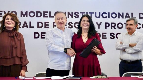 Alfonso Durazo impulsa nuevo modelo de prevención y protección civil en Sonora