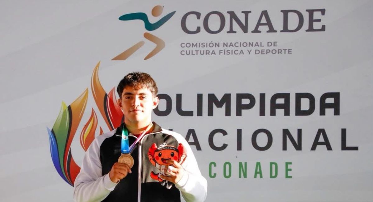 Alumno de Cobach Sonora destaca su brillante trayectoria en lucha olímpica con cuatro medallas de oro