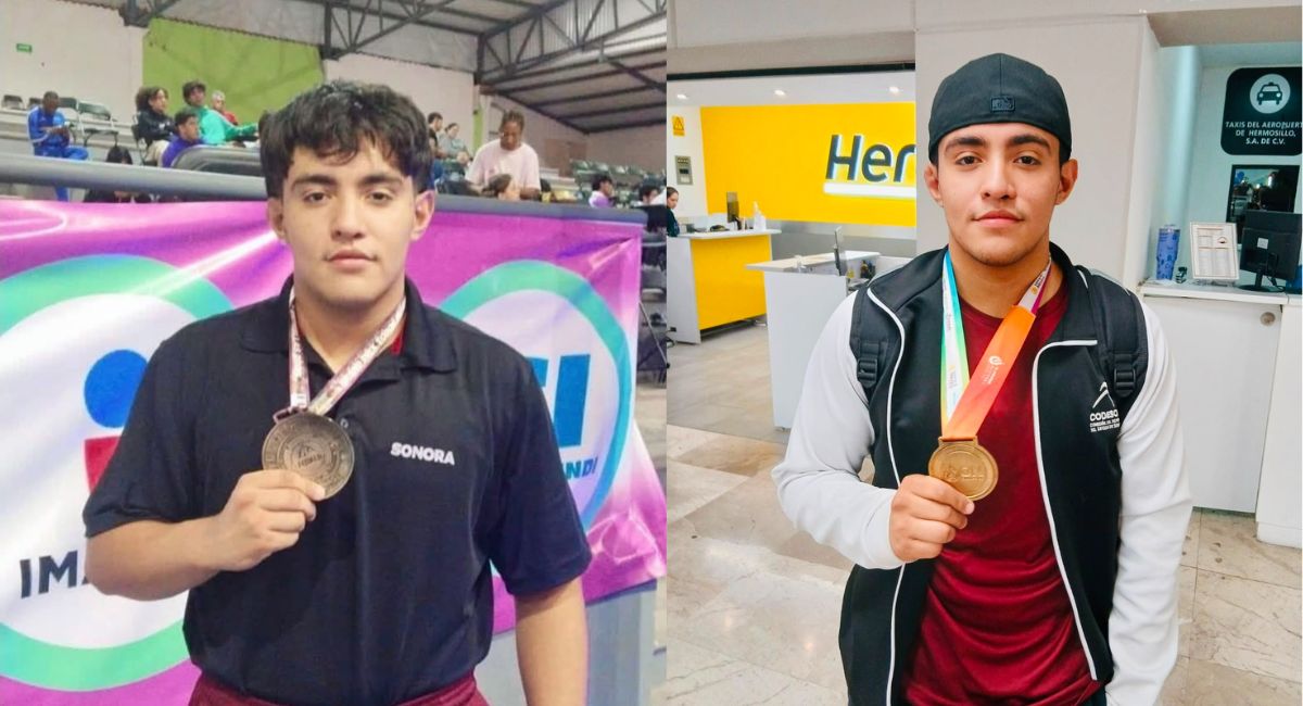 Alumno de Cobach Sonora destaca su brillante trayectoria en lucha olímpica con cuatro medallas de oro 