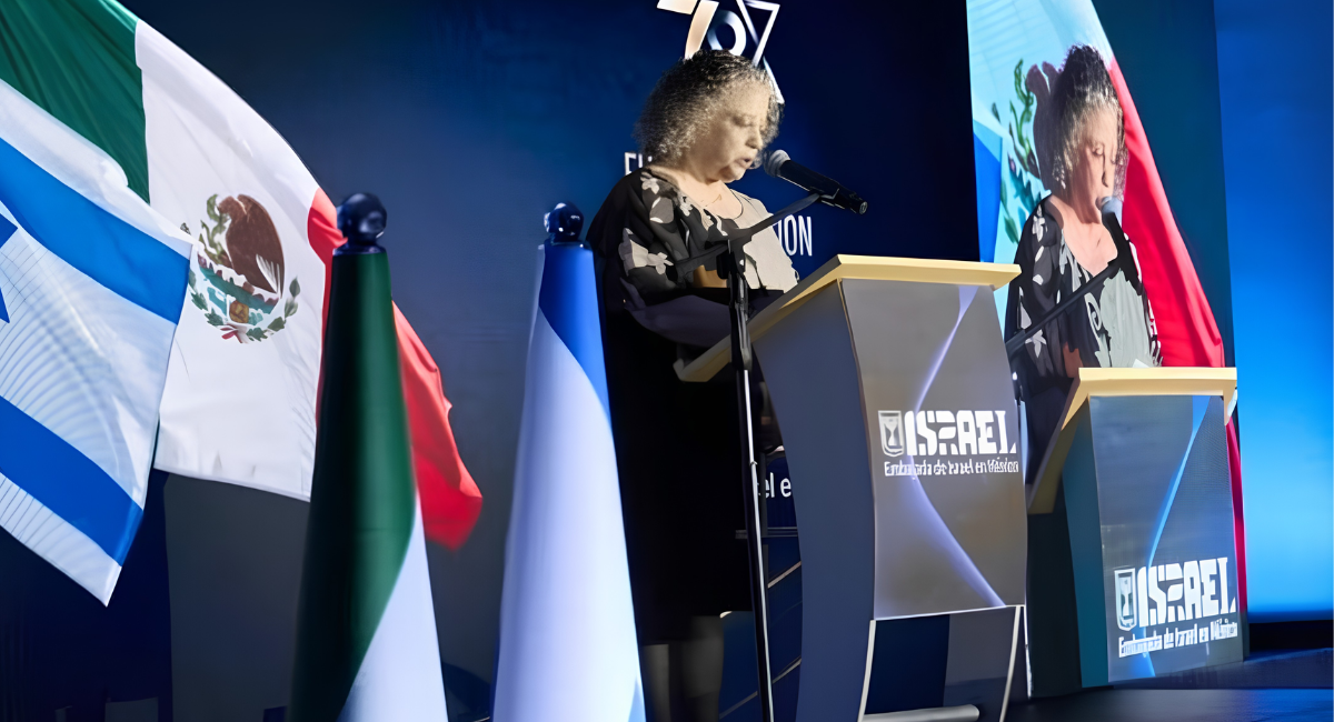 Amistad, cooperación y diálogo: Israel conmemora su 78 aniversario de la independencia junto a México
