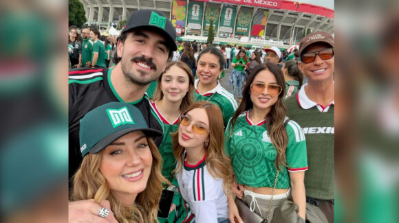 Andrea Legarreta y Erik Rubín desatan debate por controversial FOTO en el Mundial 2026