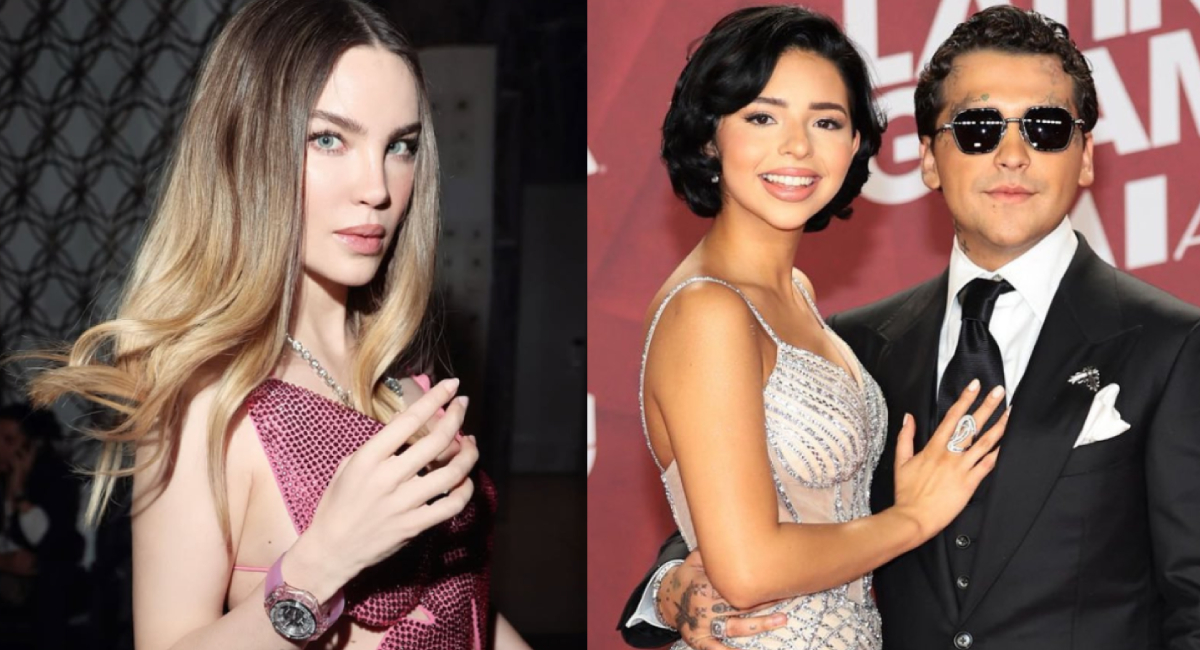 Ángela Aguilar y Christian Nodal verían a Belinda en el Show Inaugural del Mundial 2026