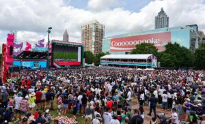 Así se vive el Fan Festival en Atlanta, EU