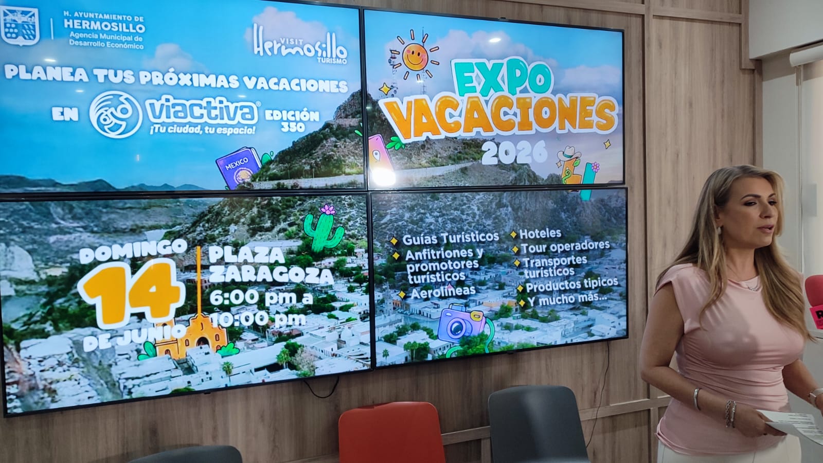 Ayuntamiento de Hermosillo fortalece el turismo y la economía con Expo Vacaciones