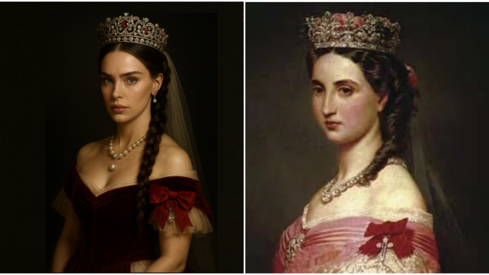 Belinda se transforma en la emperatriz Carlota para nueva serie histórica