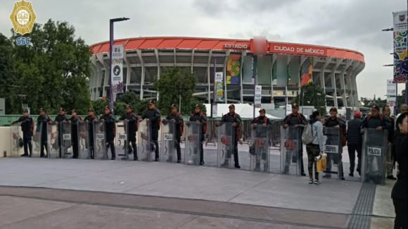 CDMX desplegará más de 15 mil policías por el México vs Ecuador del Mundial 2026