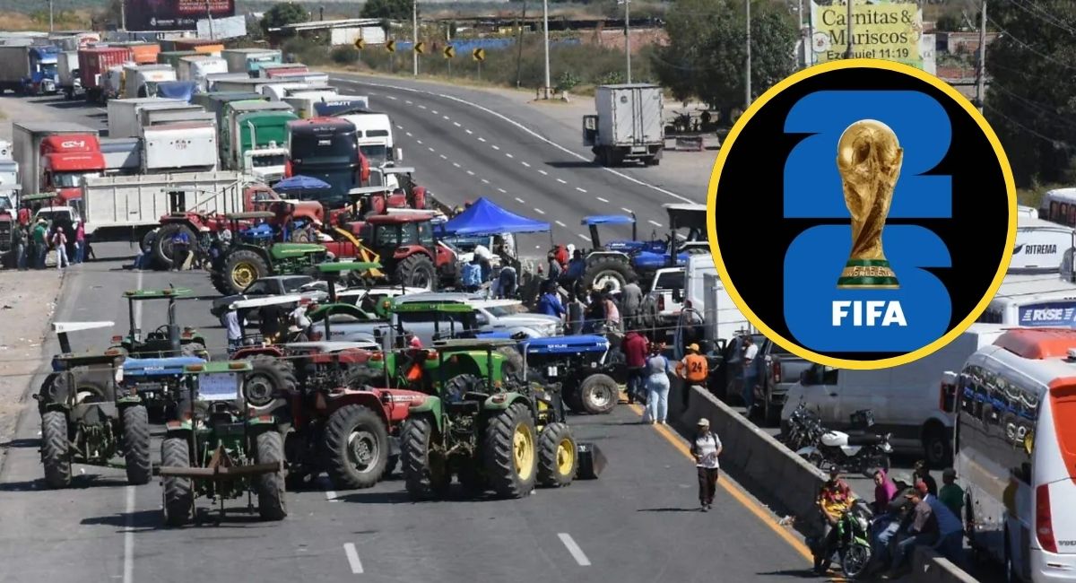 Campesinos y transportistas amenazan con bloqueos durante el Mundial 2026
