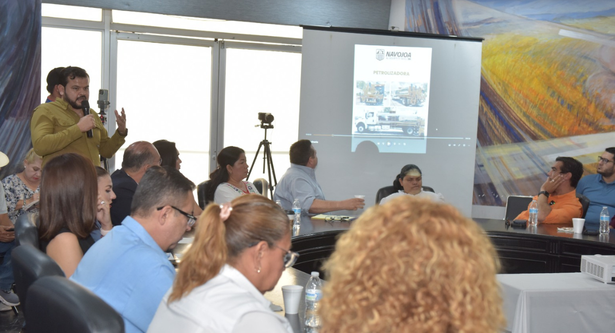 Cabildo de Navojoa aprueba gestión de financiamiento para equipar fábrica de asfalto