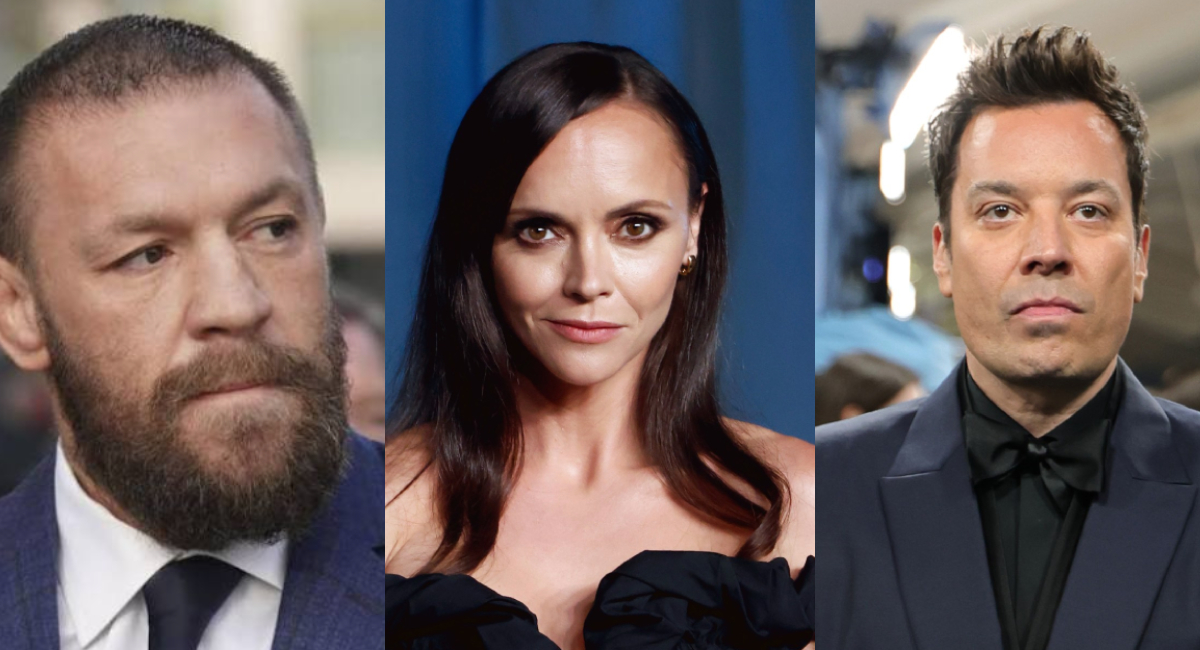 Christina Ricci arremete contra Jimmy Fallon afirmando es una vergüenza y tacha de basura humana a Connor McGregor