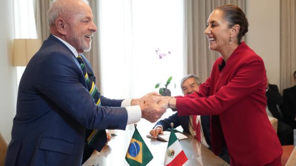 Claudia Sheinbaum y Lula rechazan injerencias extranjeras en asuntos internos de ambas naciones