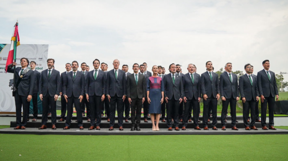 Claudia Sheinbaum abandera a la Selección Mexicana de Futbol rumbo al Mundial 2026
