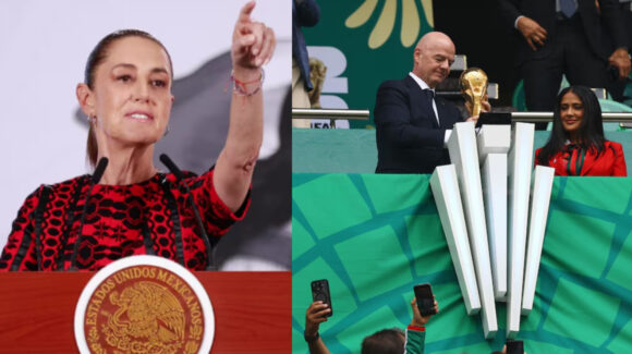Sheinbaum responde a acusaciones de humillar a Yolett Cervantes; afirma Salma Hayek “representa bien a México”
