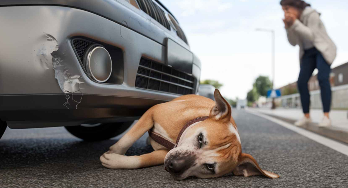 Consejos sobre qué hacer en caso de atropellar un perro