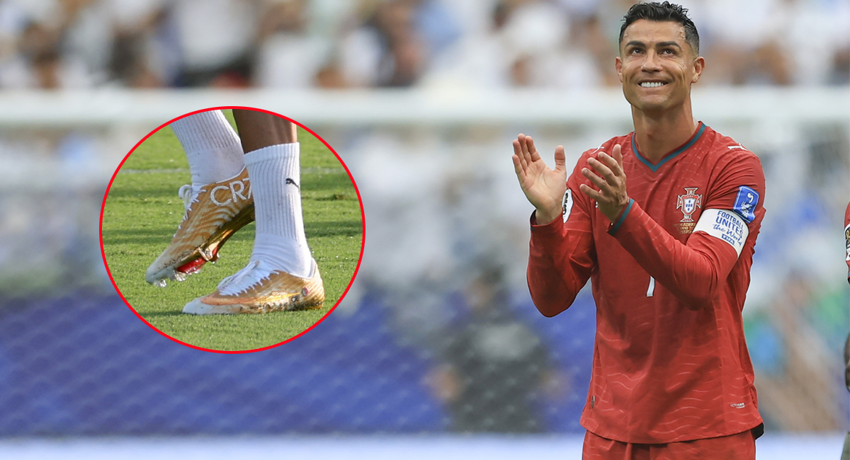 Cristiano Ronaldo utilizará un par de botines especiales para el partido de Portugal y Colombia en el Mundial 2026