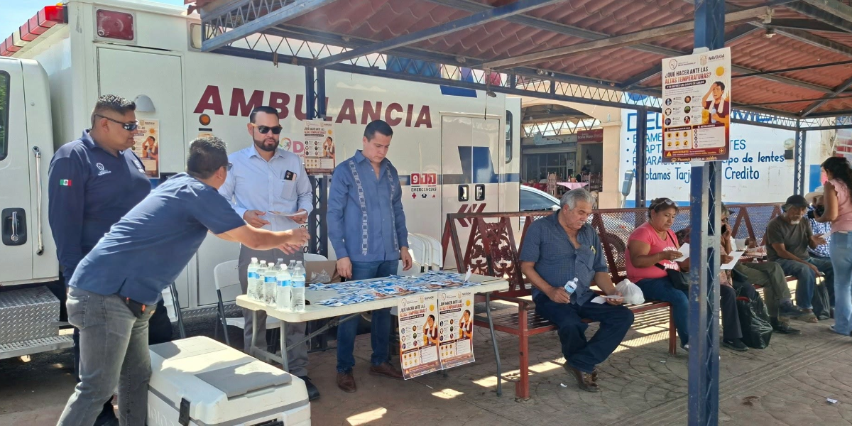 Altas temperaturas en la Región del Mayo, 'Deshidratan' a la población