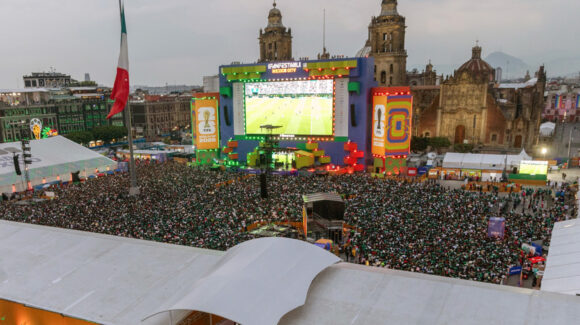 La fiebre mundialista crece: amplían zonas de Fan Fest para el partido entre México y Chequia