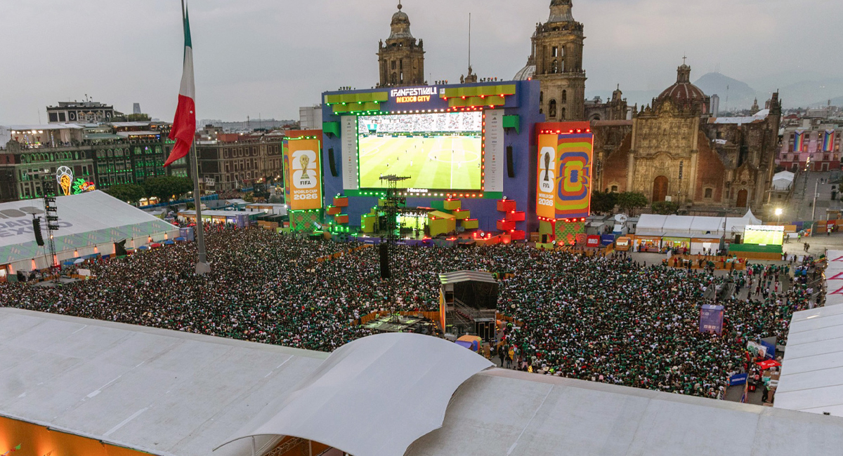 Debido a la alta demanda, se habilitarán localidades alternas para Fan Fest durante el partido entre la Selección Mexicana y Chequia