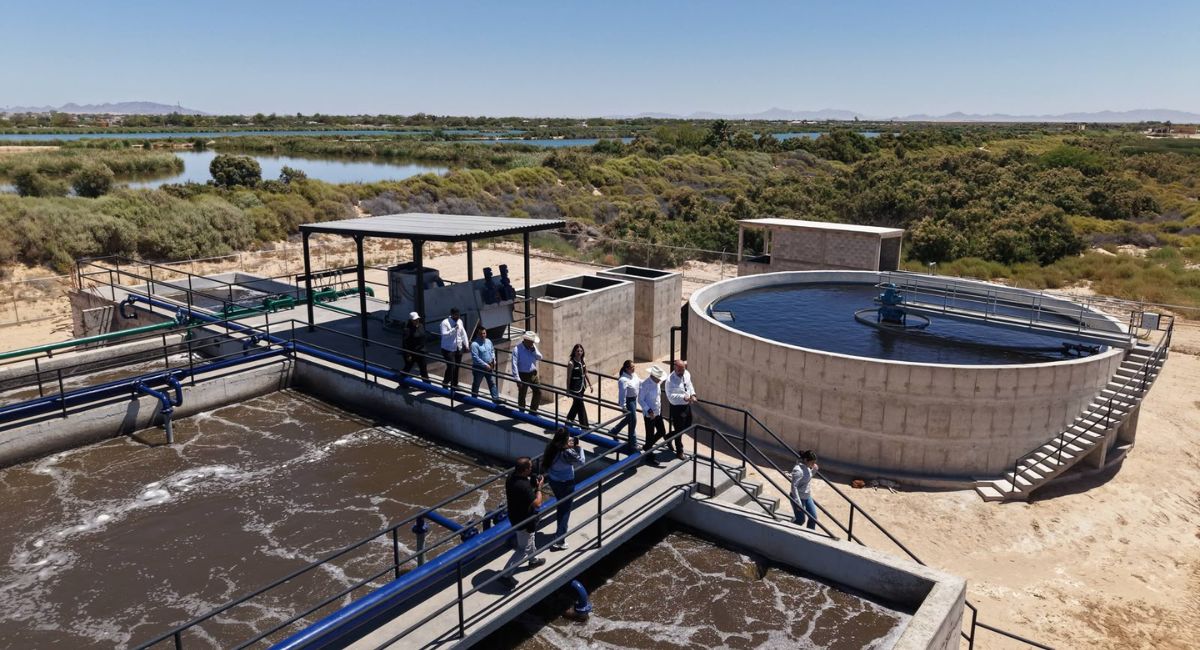 Arranca operación planta de tratamiento de aguas en Puerto Peñasco