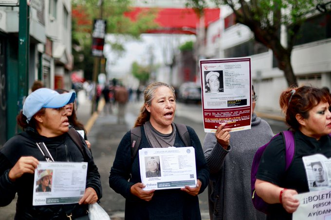 Desapariciones en México superan 100 mil casos desde 2006.